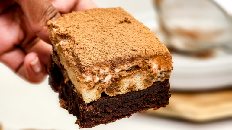Tiramisu Brownies