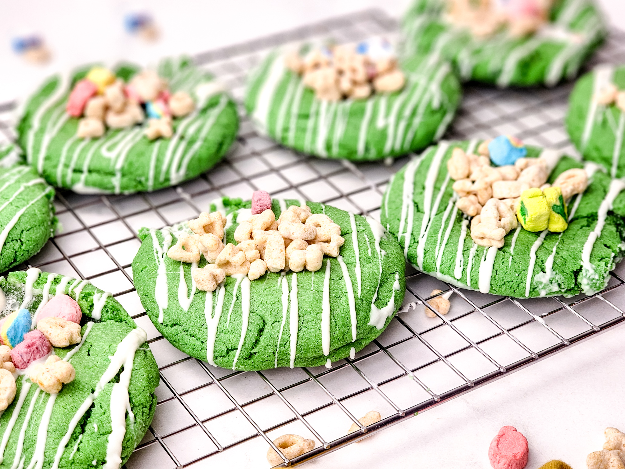 Lucky Charms St. Patrick’s Day Cookies