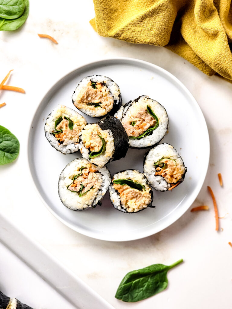 Spicy Tuna Kimbap Rolls
