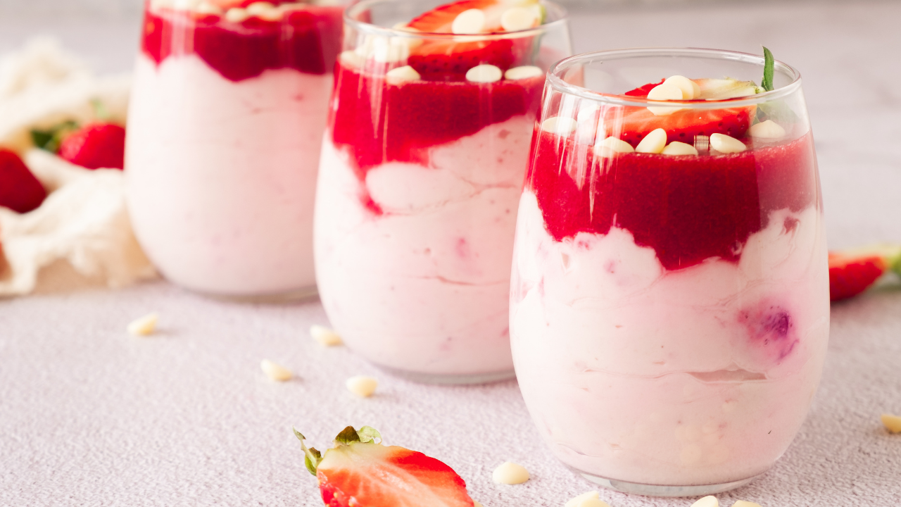 Strawberry Mascarpone Mousse