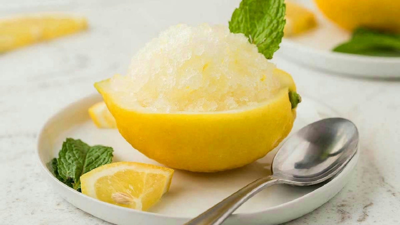 Lemon Granita (Granita al Limone)