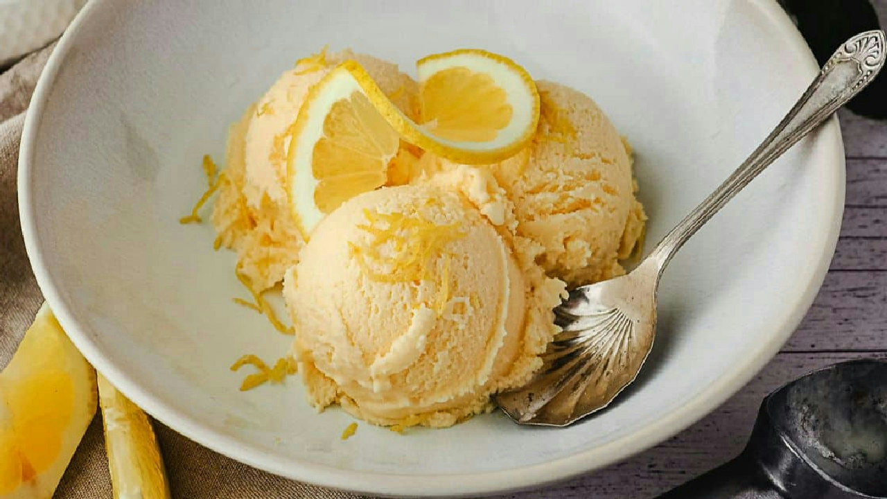 Lemon Ice Cream