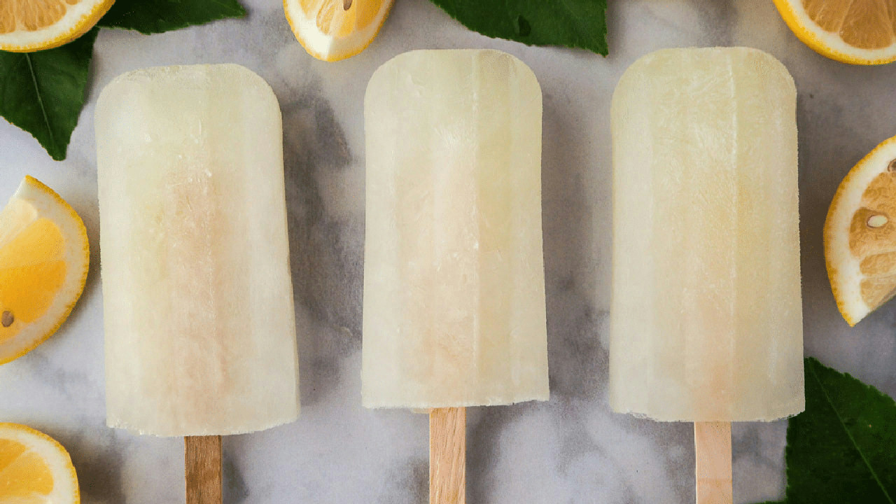 Lemonade popsicles