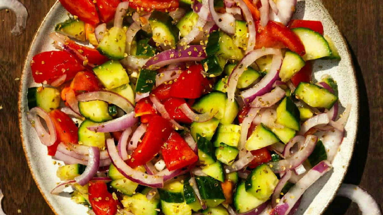 Cucumber Tomato Salad
