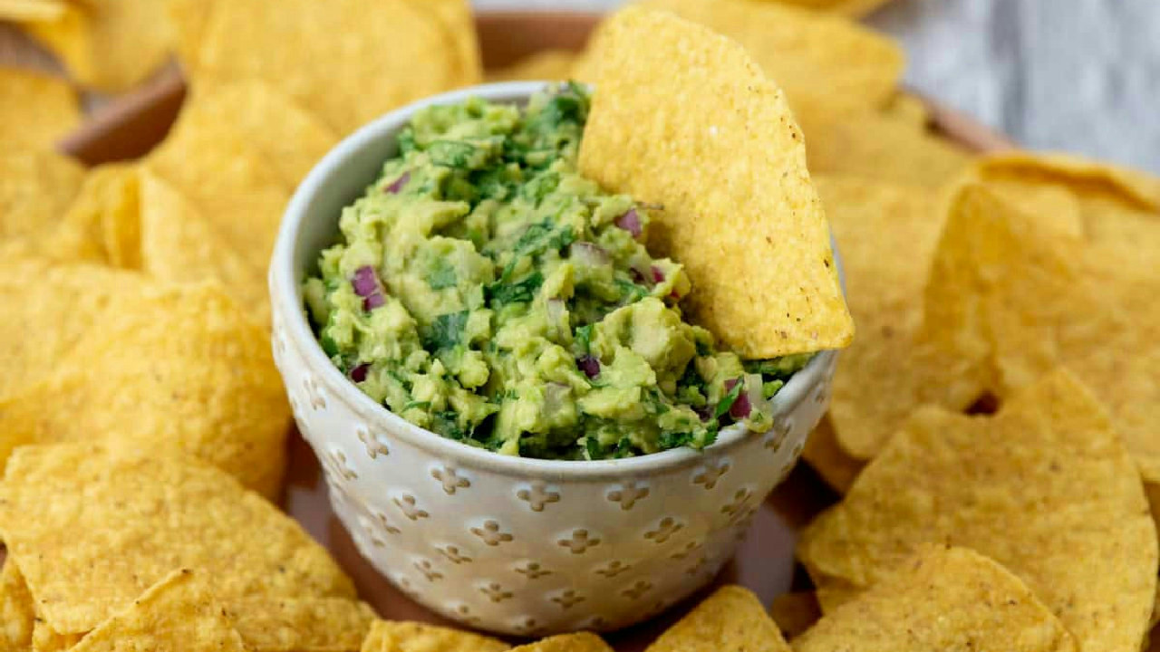 Easy Four Ingredient Guacamole
