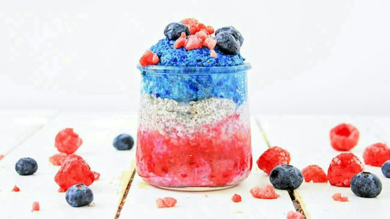 Berry-licious Chia Seed Pudding