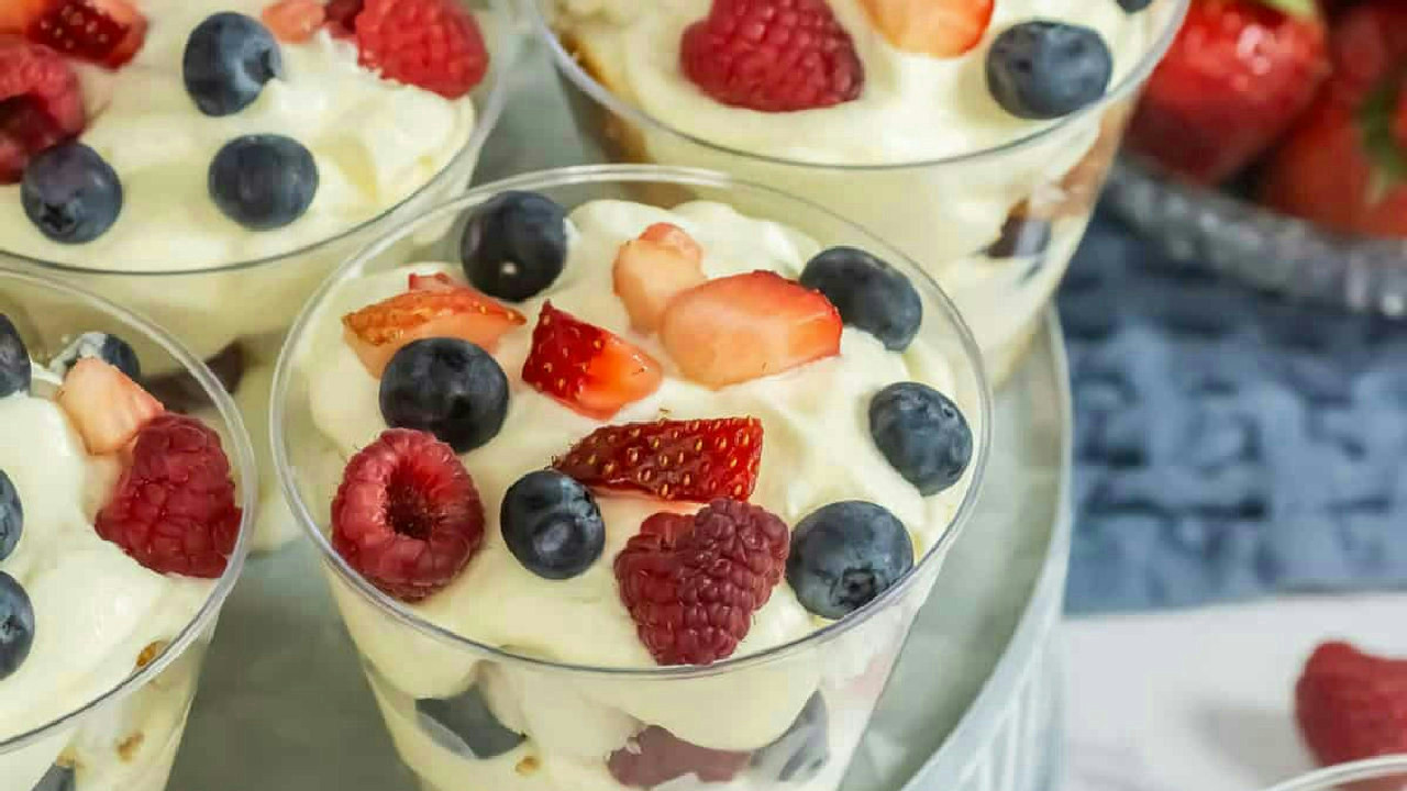 Red, White & Blue Trifle: Easy 4th of July Berry Dessert Recipe