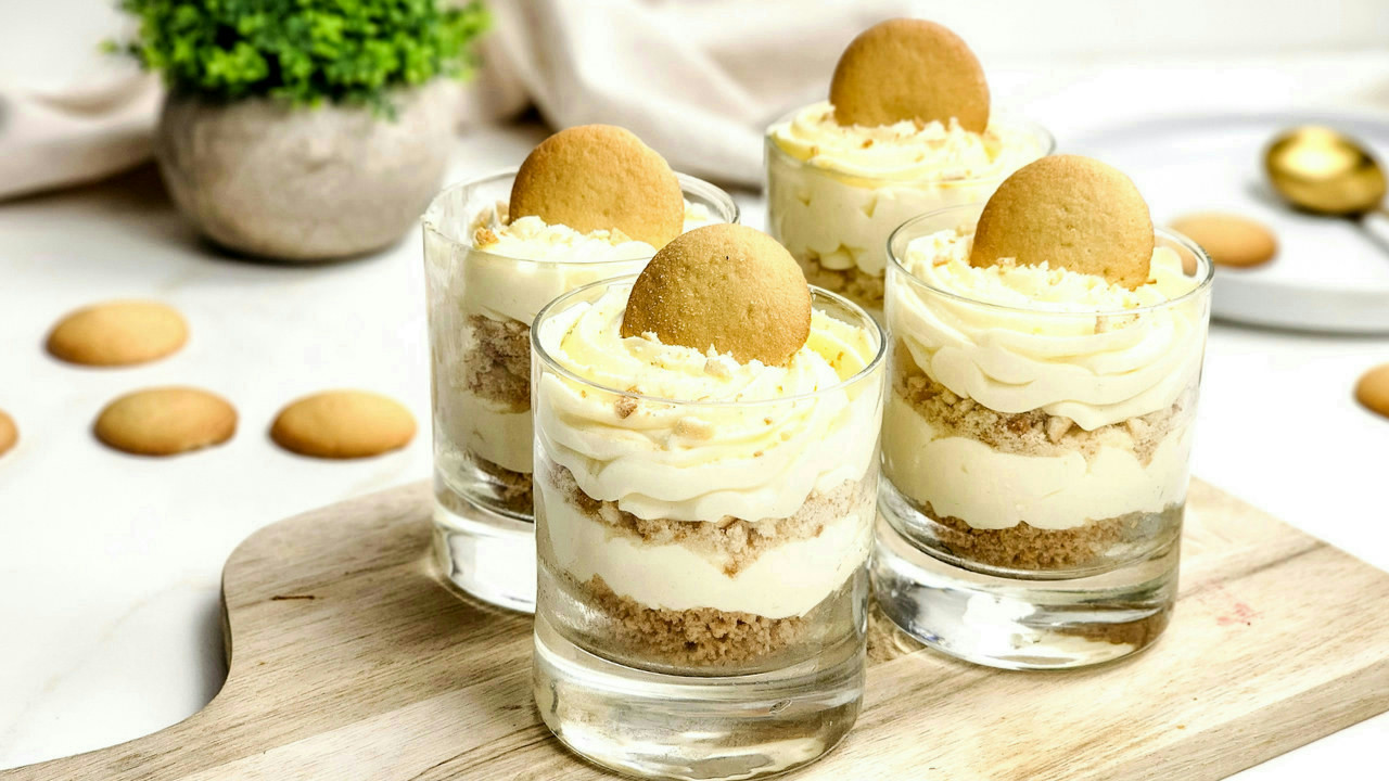 No Bake Vanilla Cheesecake Cups