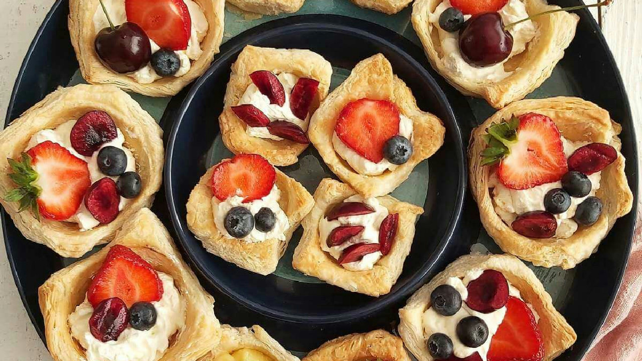 Air Fryer Dessert Pastry Cups
