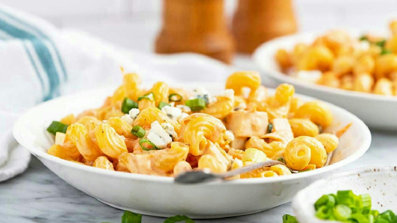 Buffalo Chicken Pasta Salad Recipe