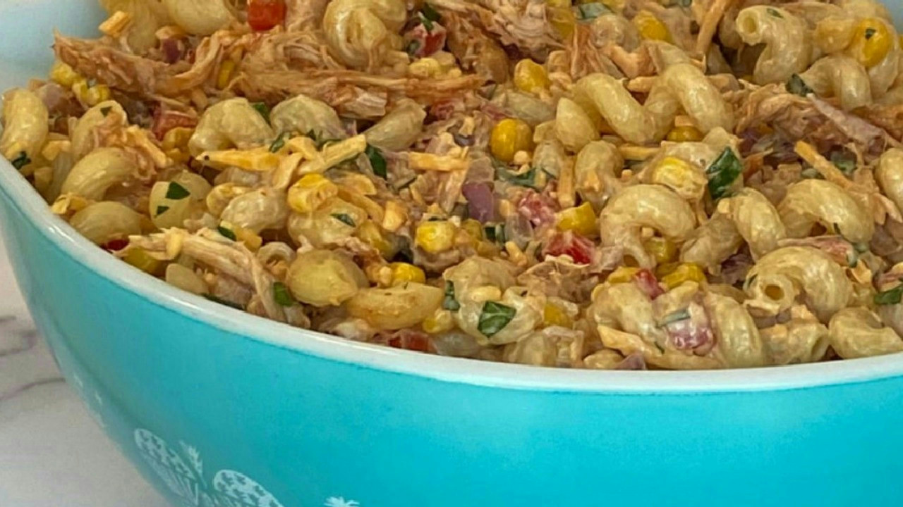 BBQ Chicken Pasta Salad