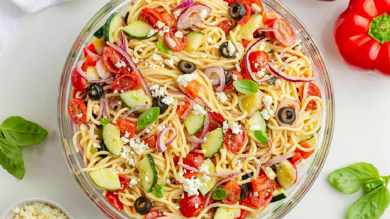 The Cold Spaghetti Salad 