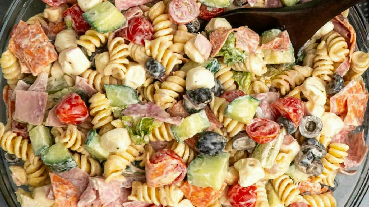 Italian Grinder Pasta Salad