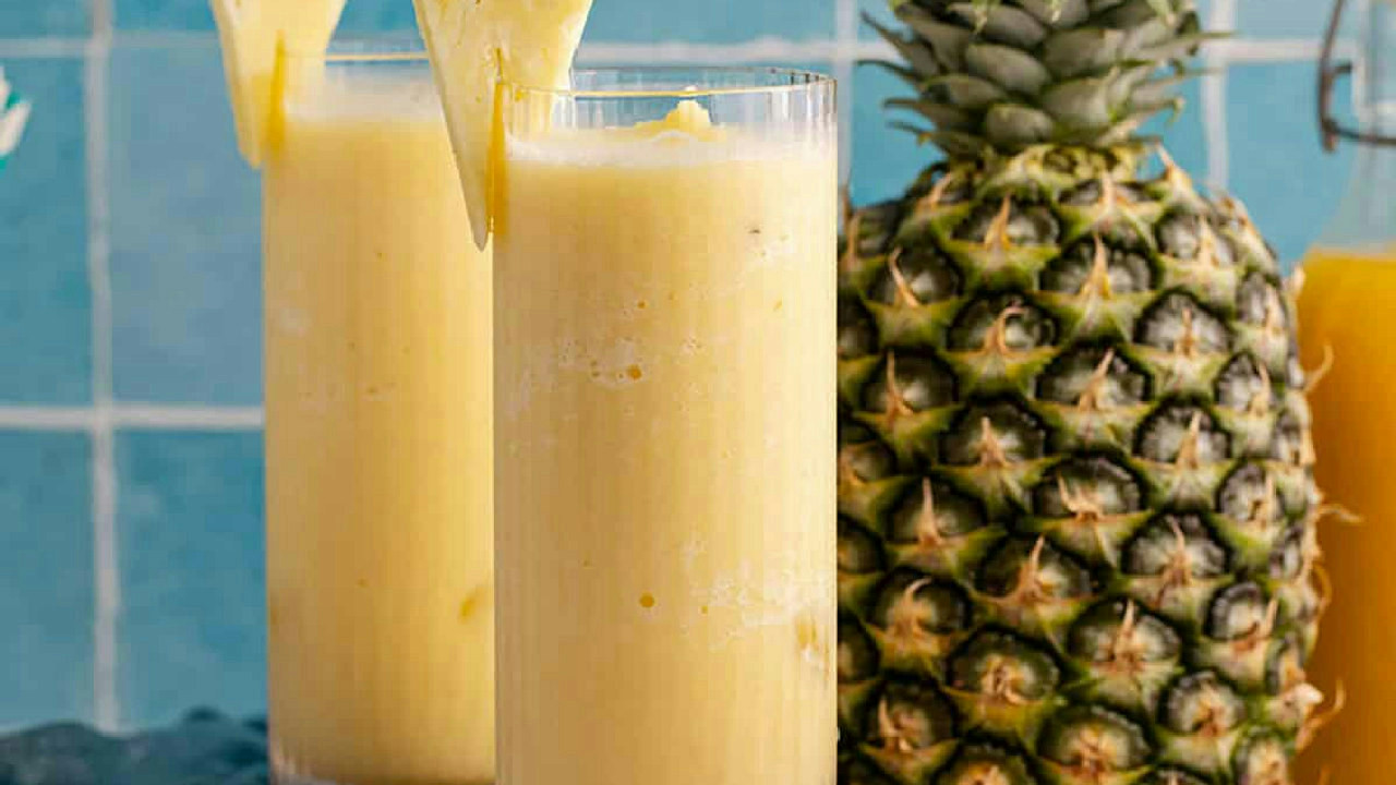 Non Alcoholic Frozen Pina Colada