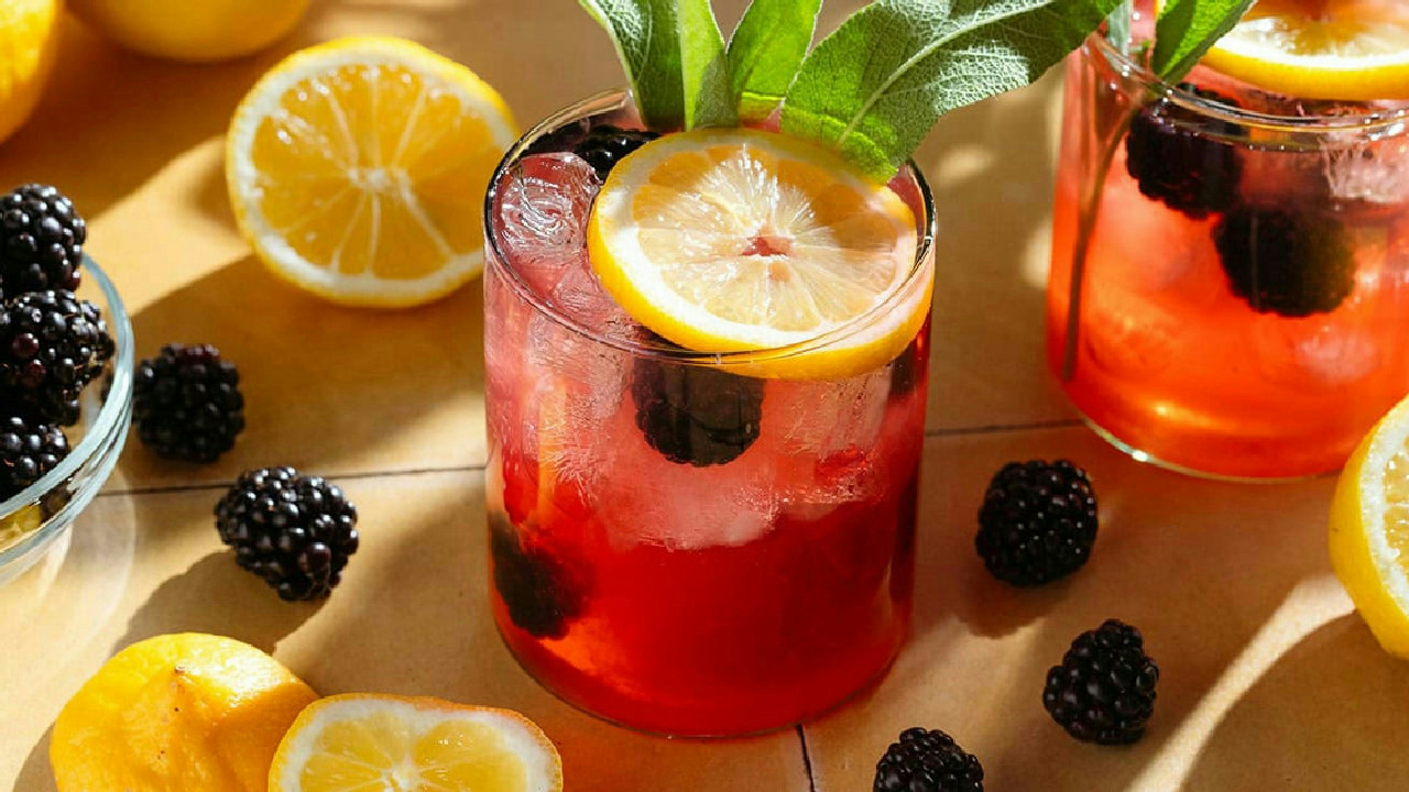 Blackberry Sage Lemonade