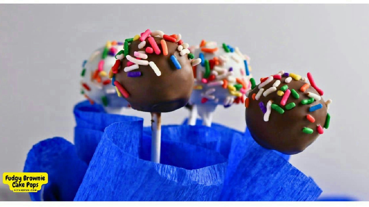 Fudgy Brownie Cake Pops are the ultimate treat. Easy recipe for truffle-like bites combine rich chocolate brownies with a snappy candy shell.