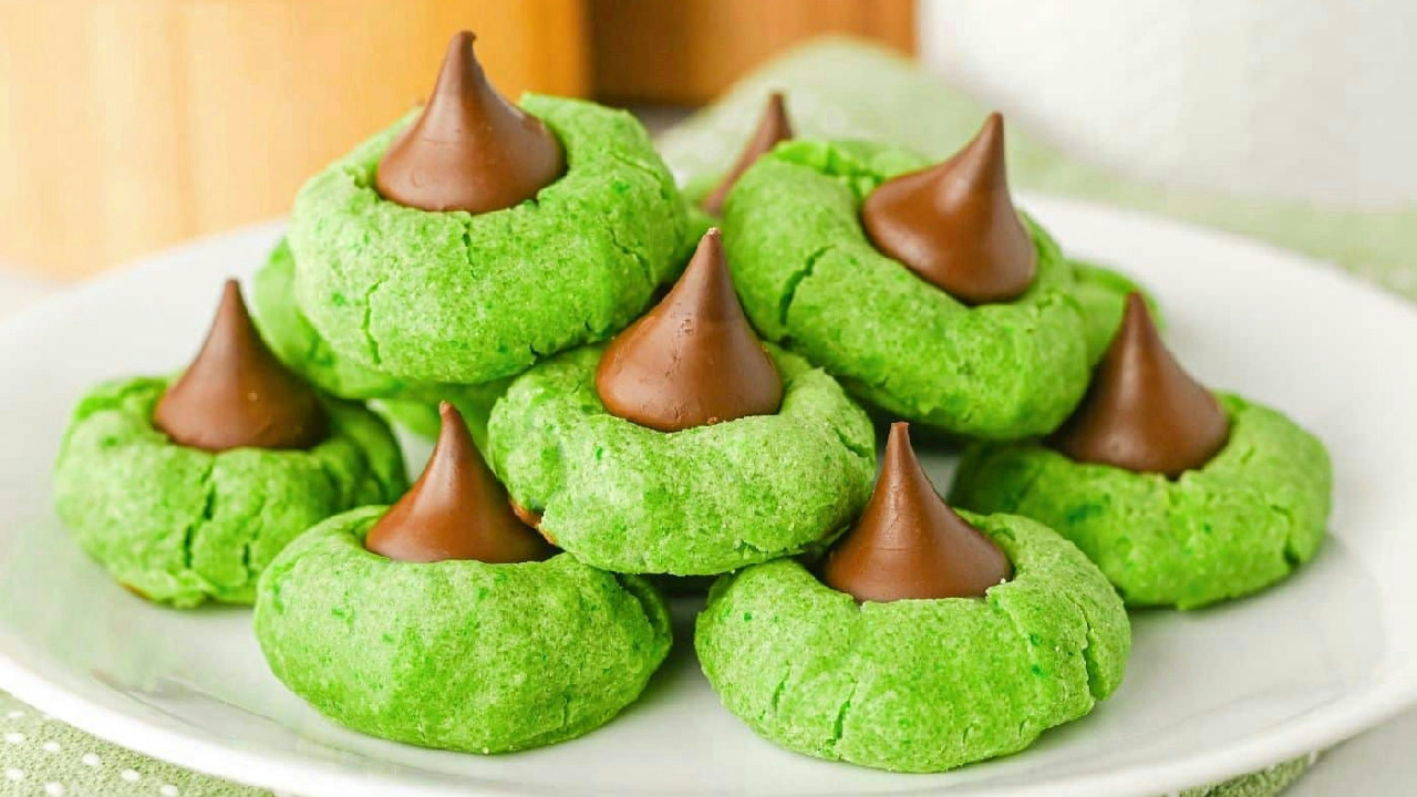 Mint Blossom Cookies