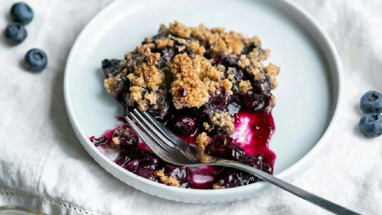 Blueberry Crumble