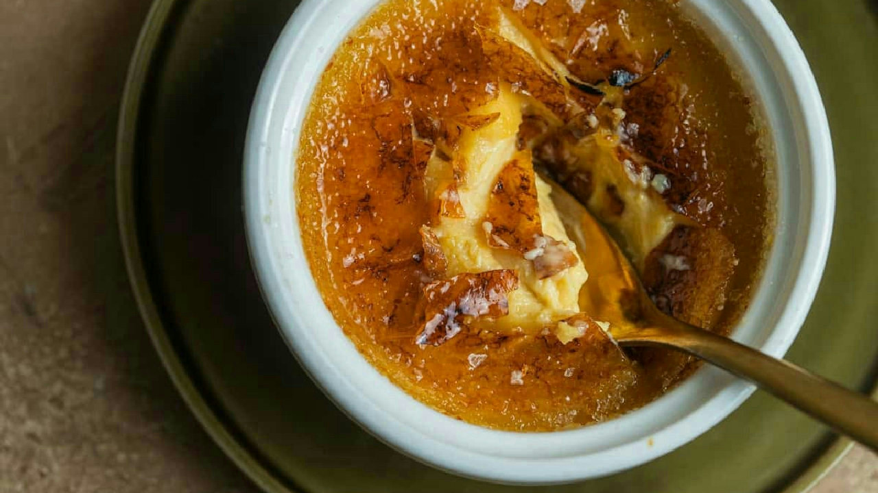 Salted Maple Crème Brûlée