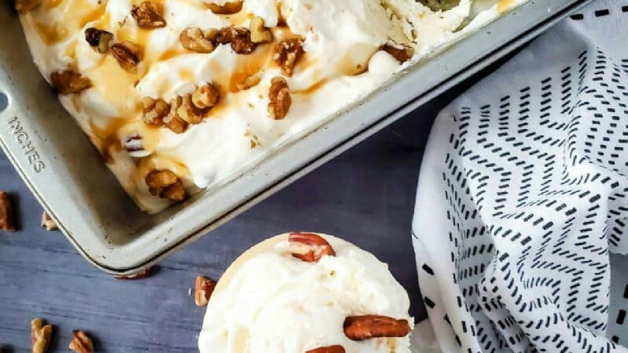 Nutty Salted Caramel Ice Cream