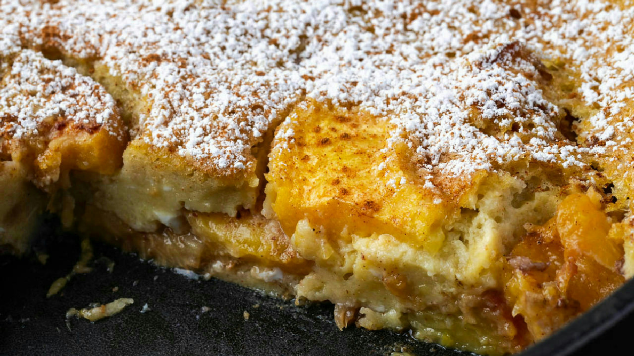 Peach Clafoutis