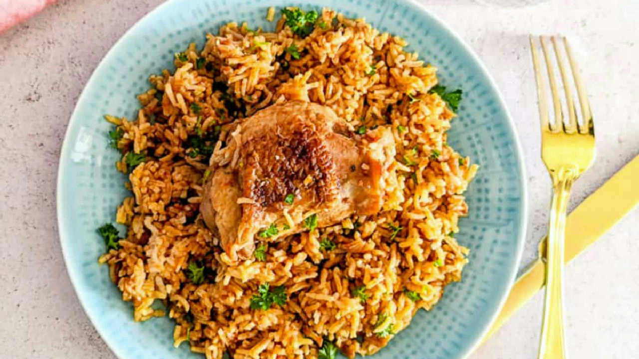 Slow Cooker Mexican Chicken and Rice