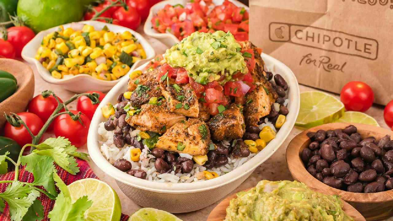 Easy Copycat Chipotle Chicken Burrito Bowls