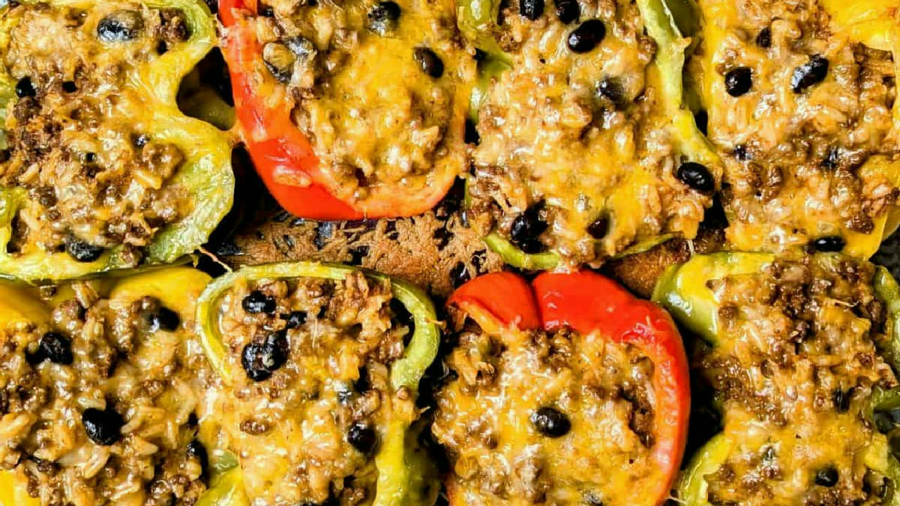 Mexican Stuffed Peppers Recipe: Easy Ground Beef Dinner