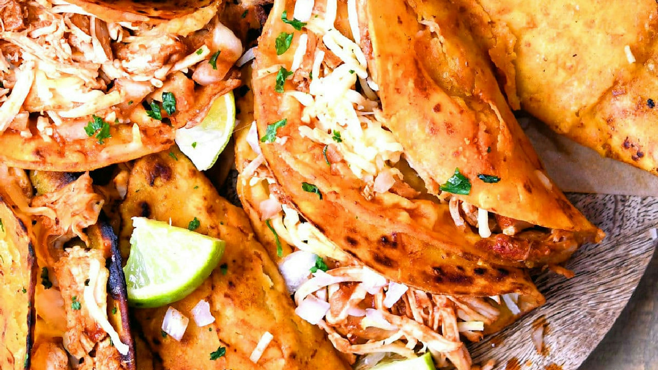 Chicken Birria Tacos Instant Pot or Stove