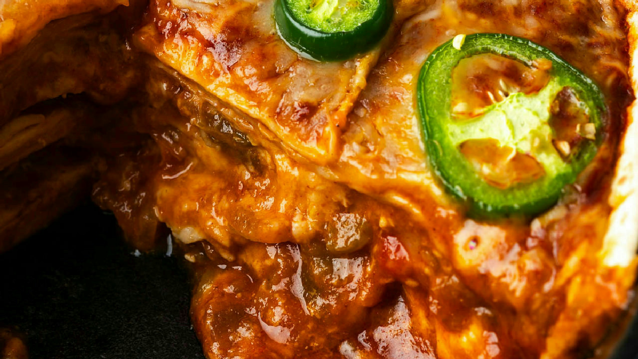 Chicken Enchilada Skillet