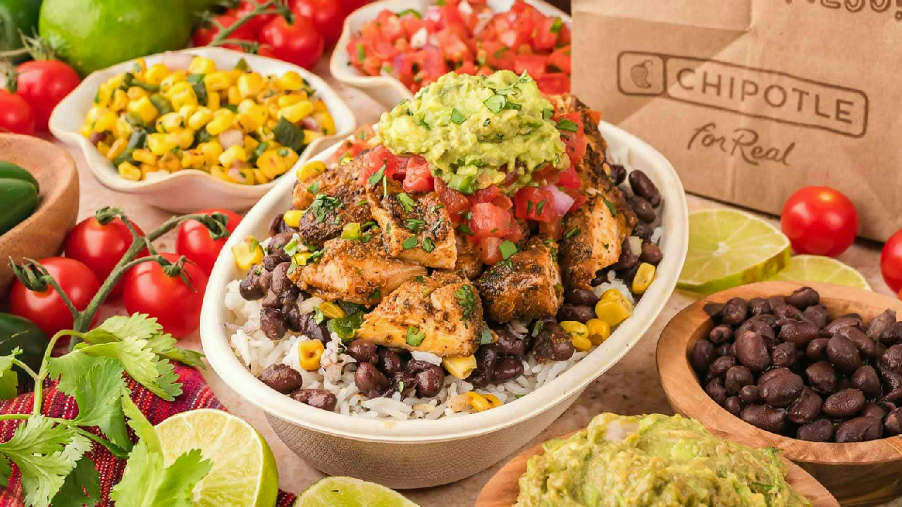 Easy Copycat Chipotle Chicken Burrito Bowls