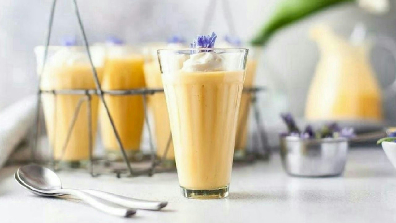 Easy Mango Yogurt Mousse Dessert