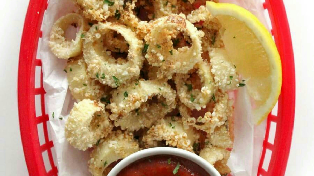Air Fryer Vegan Calamari (Gluten-Free, Allergy