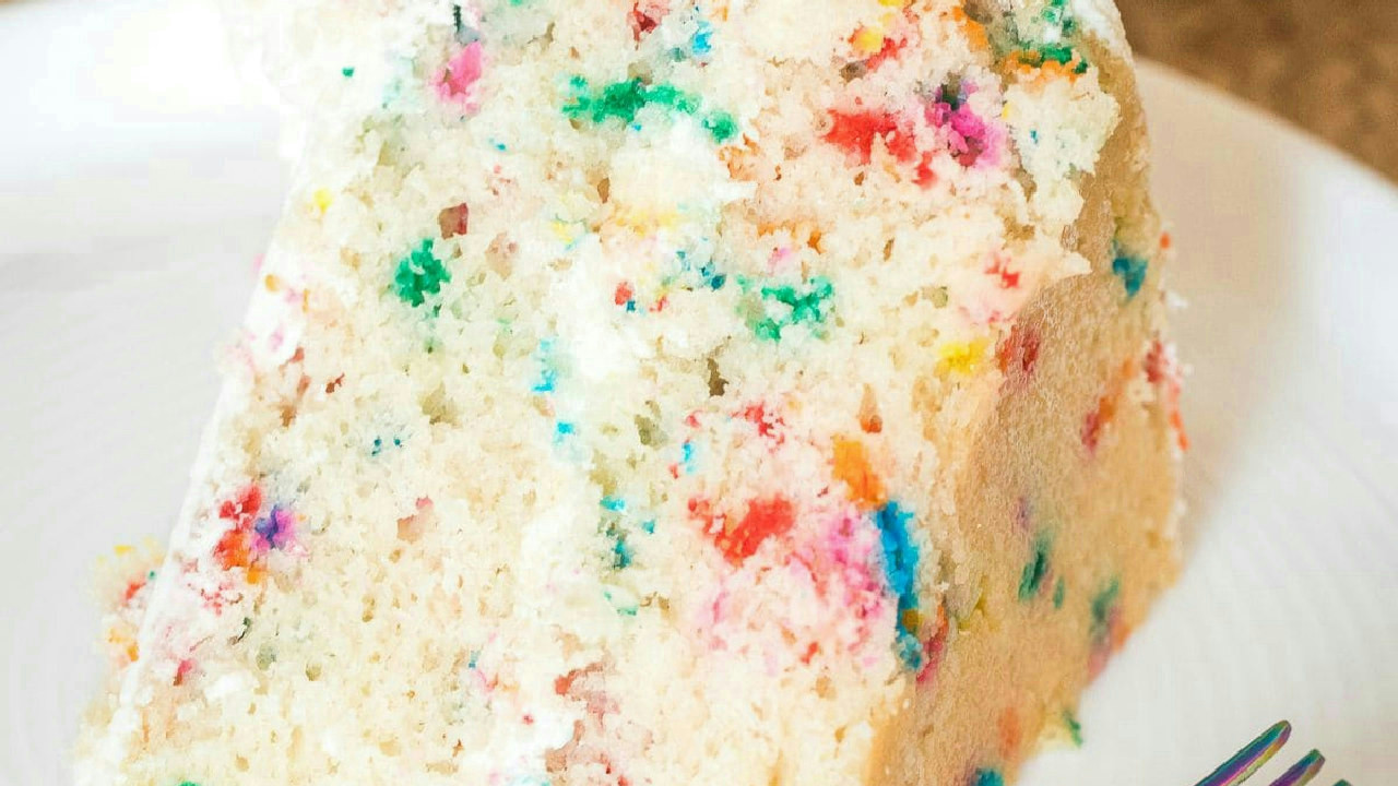 Confetti Cake (Sprinkle Cake)