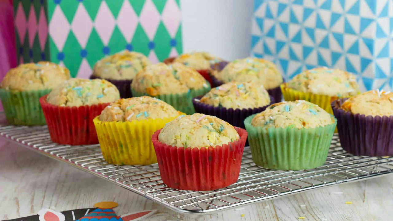 Funfetti Birthday Muffins