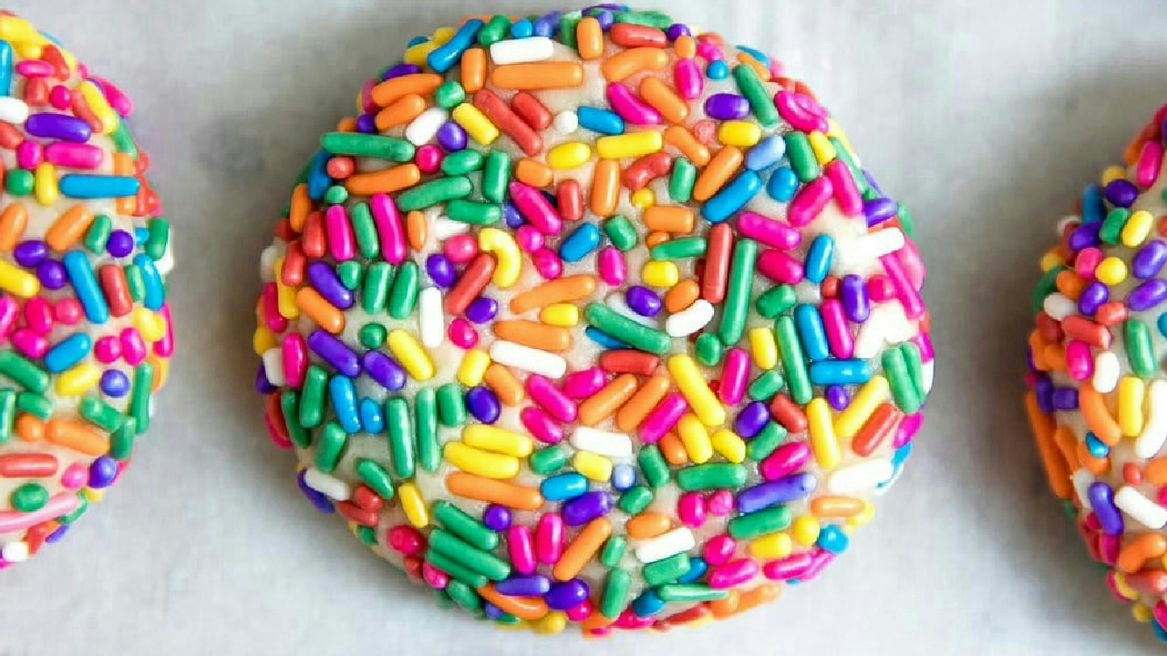 Sprinkle Confetti Cookies