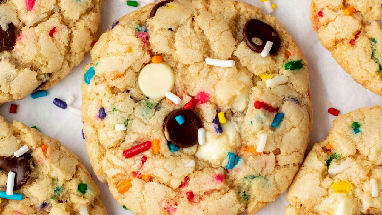 Gluten-Free Funfetti Cookies