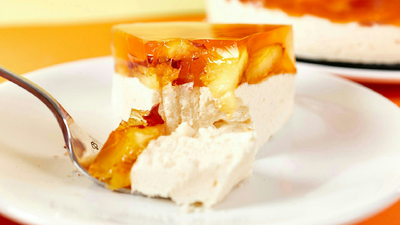 Peaches And Cream Jello Dessert (Only 3 Ingredients!)