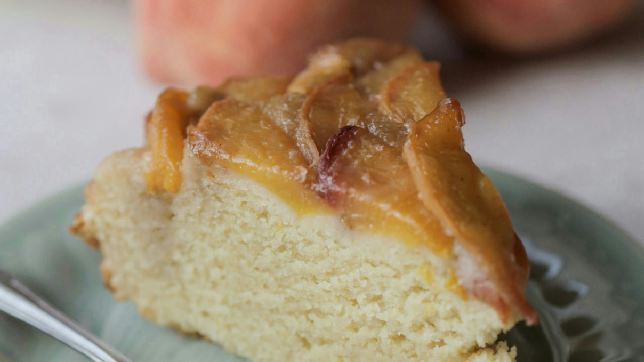 Easy Fresh Peach Clafoutis (Julia Child's Recipe)