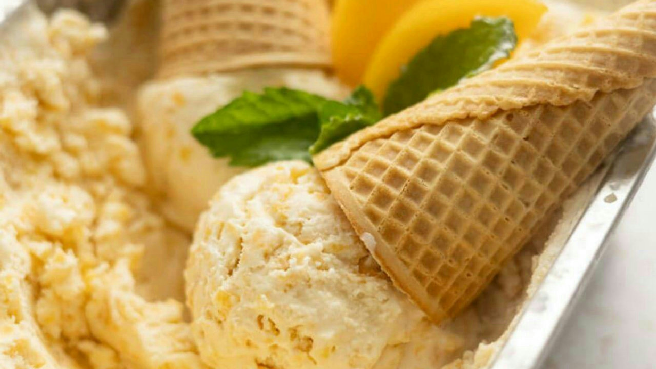Peach Ice Cream