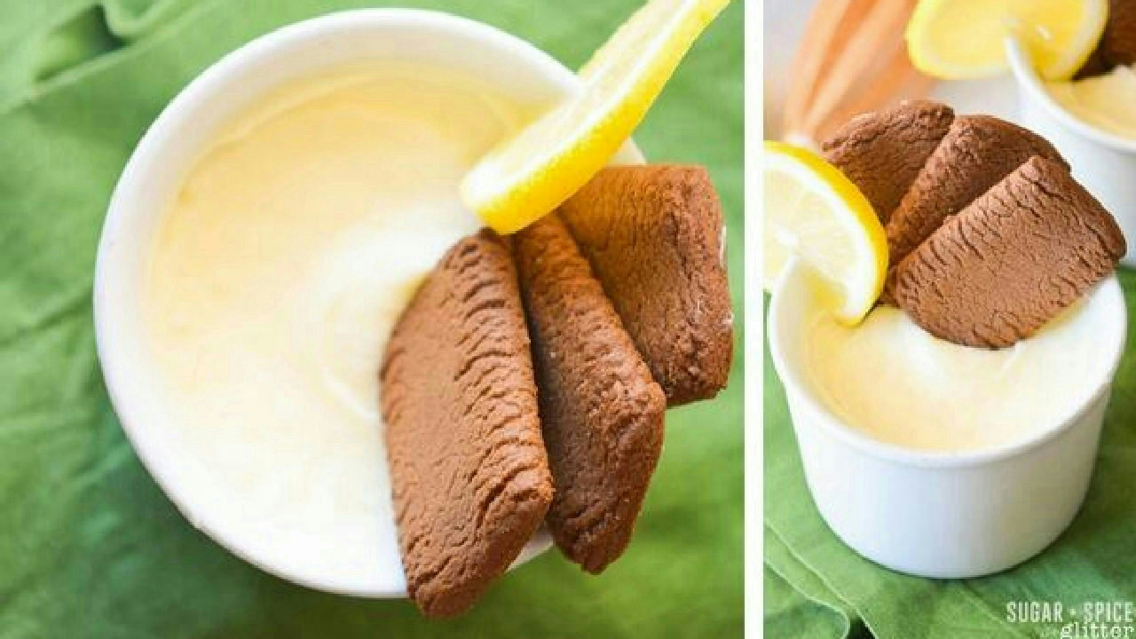 Homemade Lemon Pudding with Cream Cheese Homemade Lemon Pudding with Cream Cheese