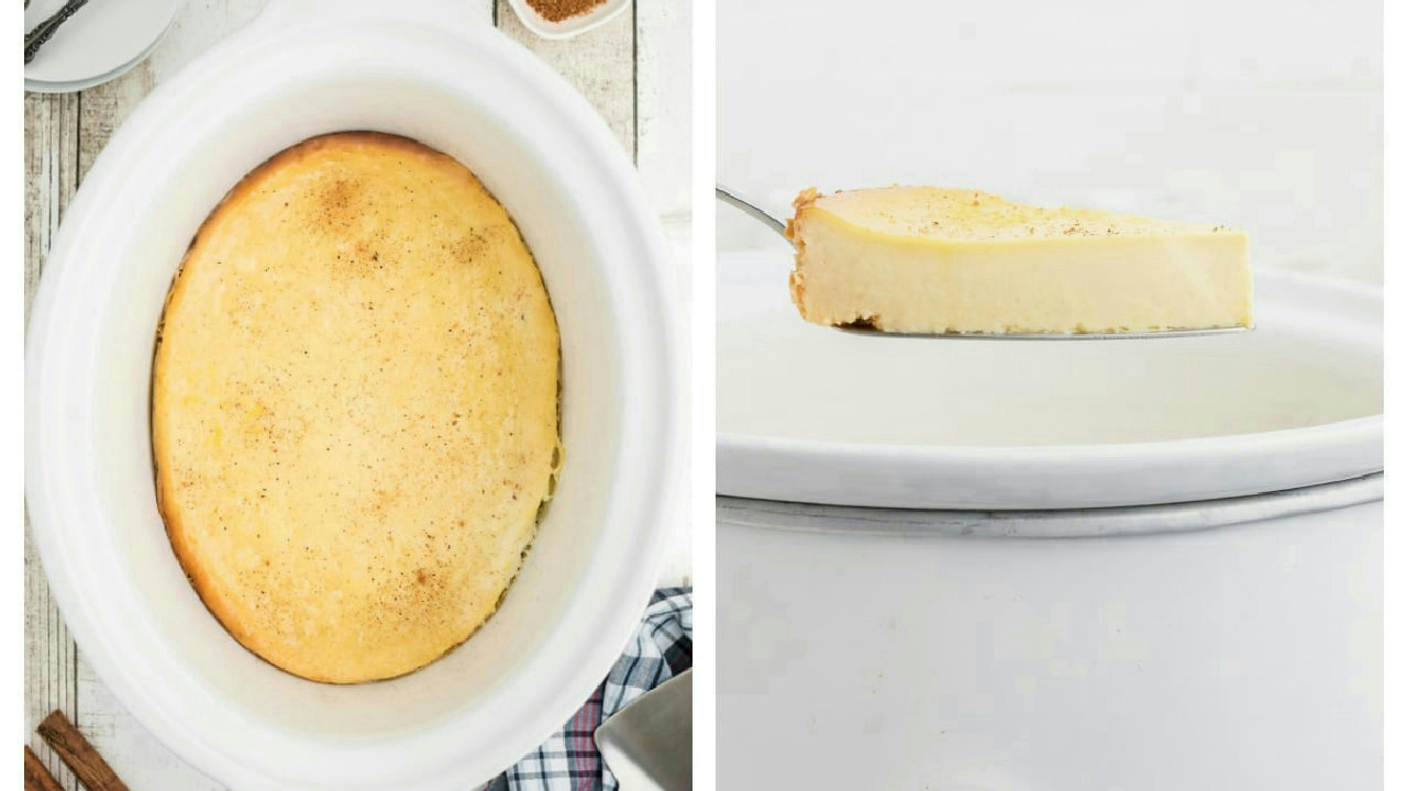 Slow Cooker Baked Custard Slow Cooker Baked Custard