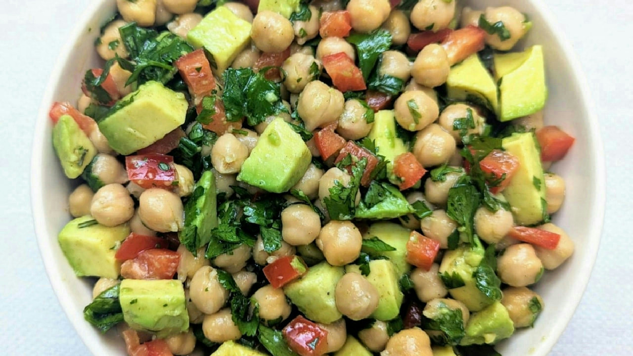 Chickpea Avocado Salad