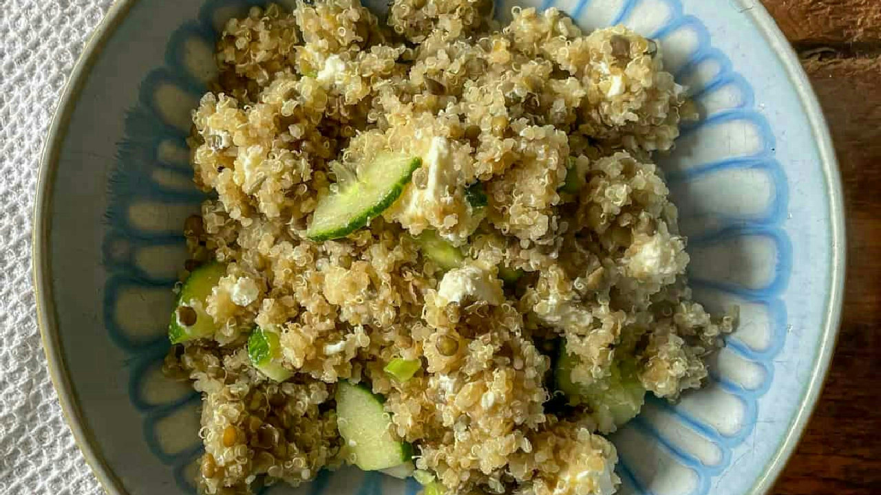 Quinoa and Lentil Salad
